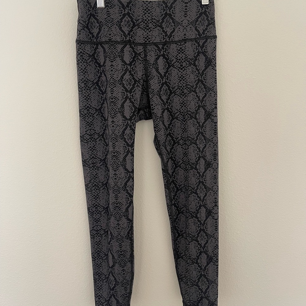 Becca. Snack print leggings. So soft. Lightly worn. Size M